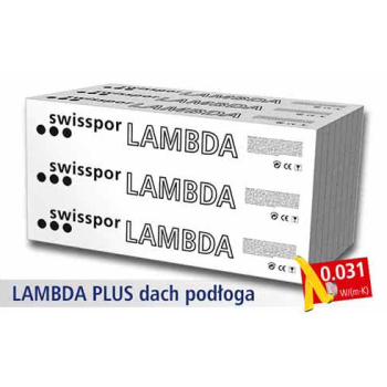 Swisspor Lambda Plus dach podłoga EPS 60 lambda 0,031